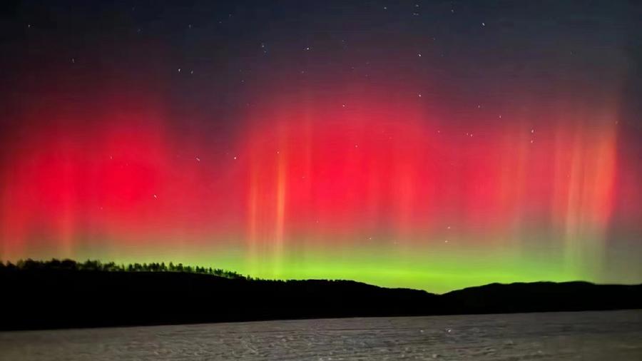 是極光！來內蒙古赴一場罕見的視覺盛宴