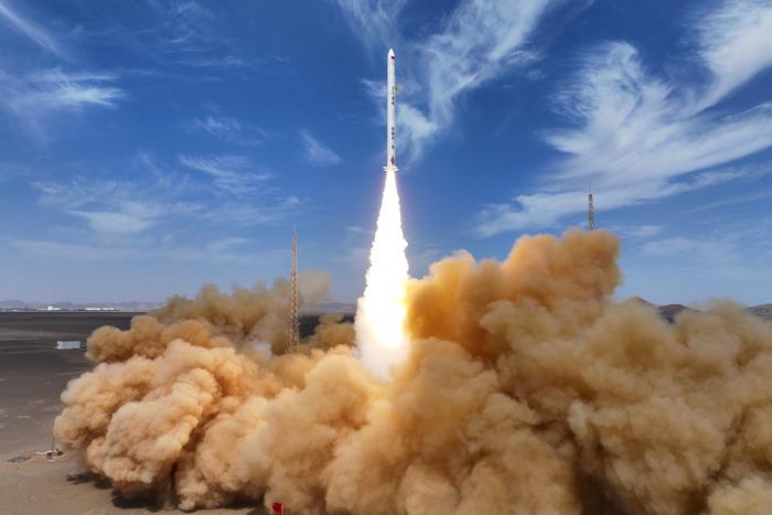 雙曲線一號遙十運載火箭發射成功