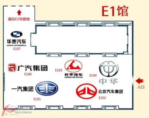 北京車展E1-E5重點(diǎn)車